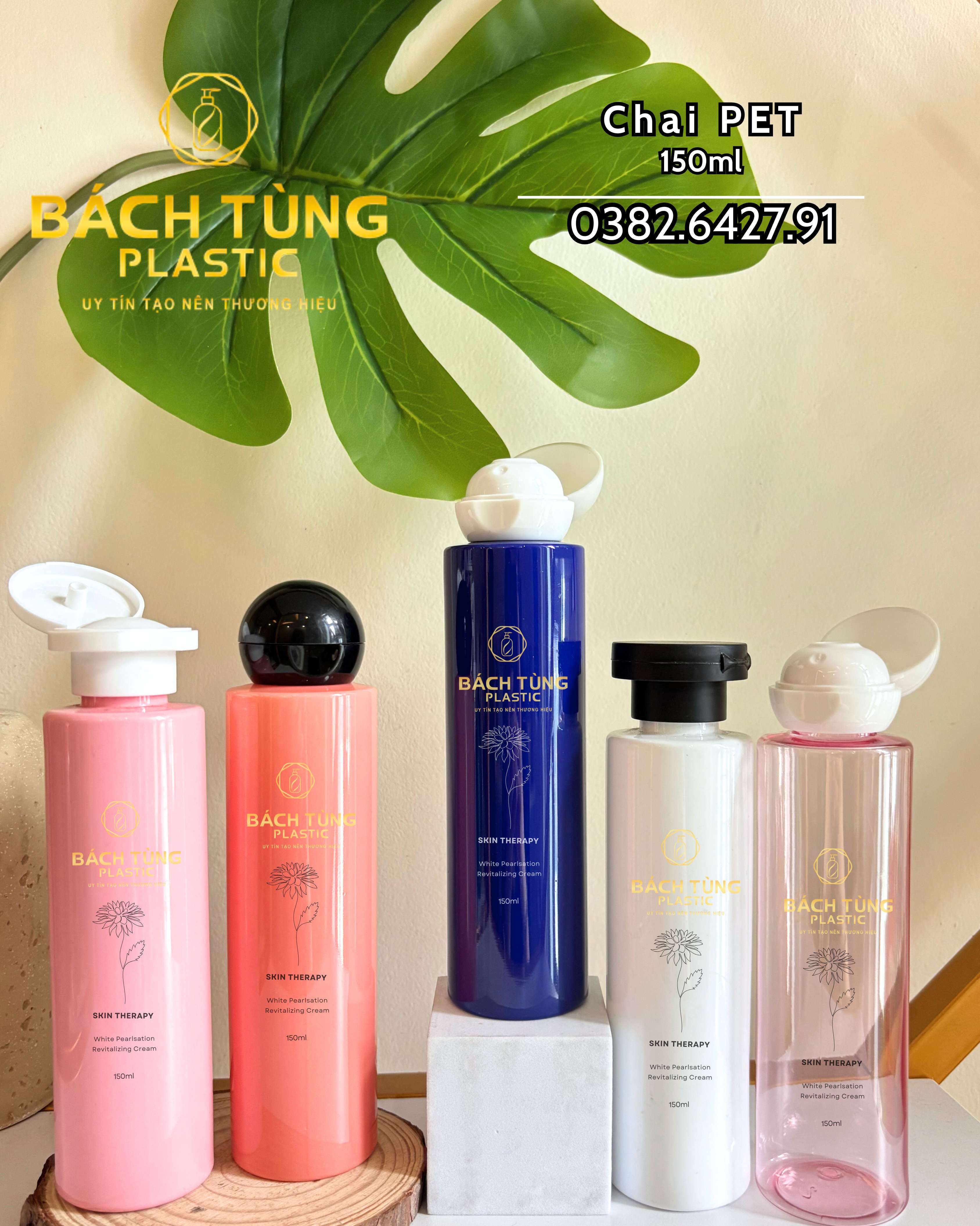 150ML ROUND PET BOTTLE – AVAILABLE IN MULTIPLE COLORS