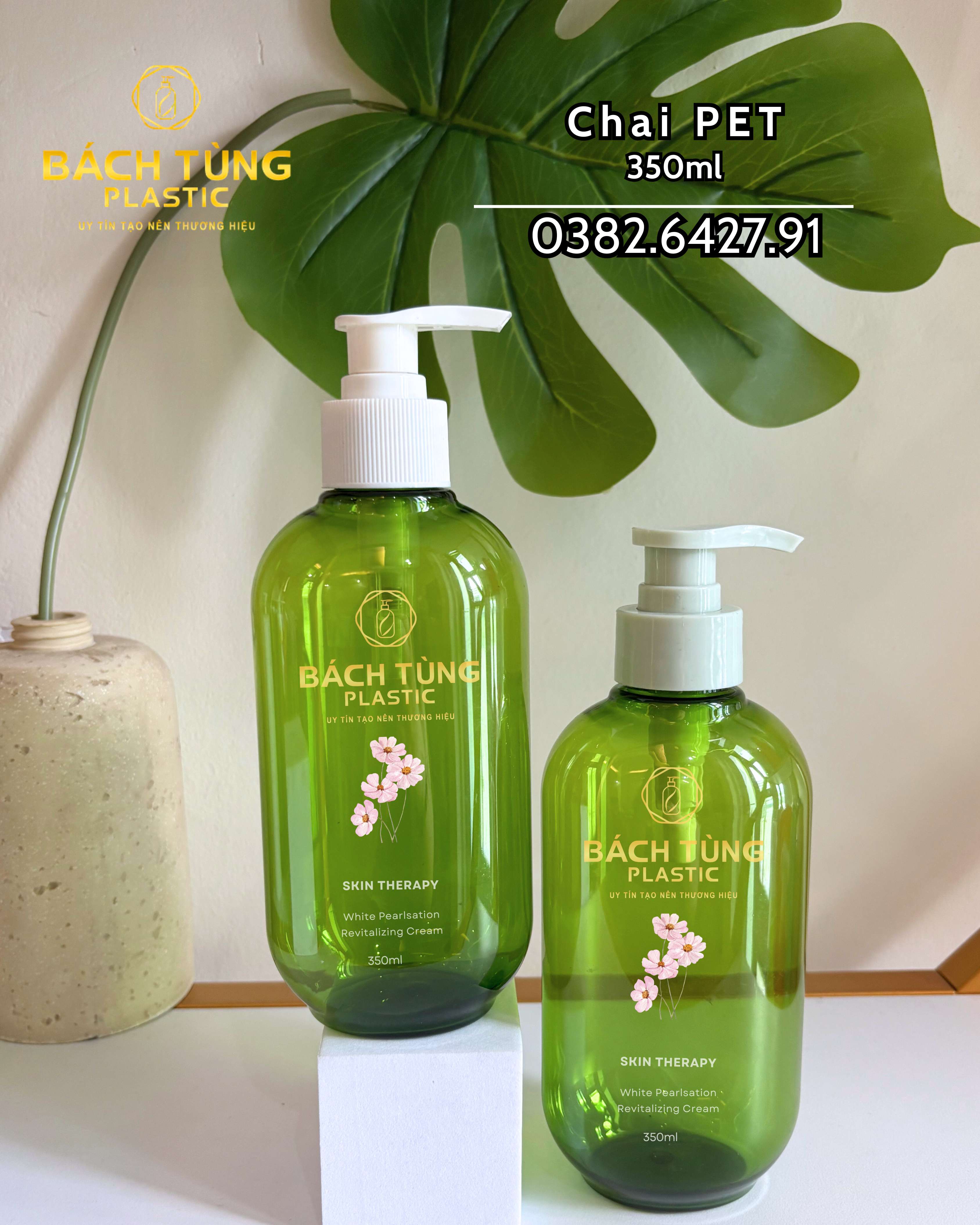 350ML PET BOTTLE – FRESH GREEN COLOR