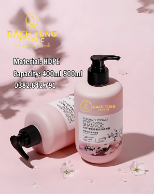 400 ml & 500 ml HDPE “Sakura Blossom”