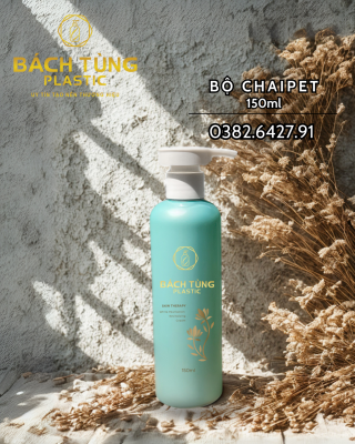Chai Nhựa PET - 150ml - Màu Xanh Ngọc
