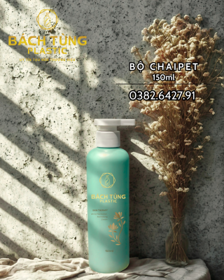 Chai Nhựa PET - 150ml - Màu Xanh Ngọc