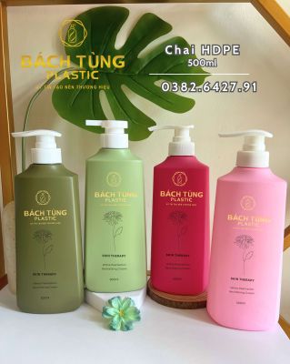 SQUARE PET BOTTLE 500ML – 4 TRENDY COLORS