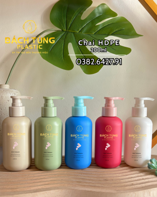 ROUND 200ML BOTTLE – COMPACT SIZE – MULTIPLE COLORS