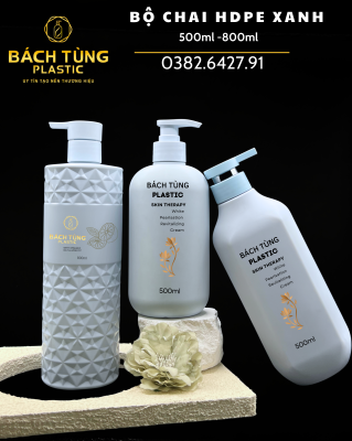 HDPE BOTTLE SET – BABY BLUE
