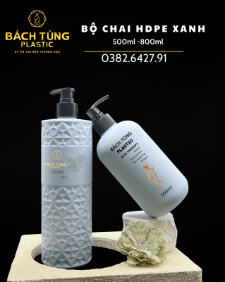 HDPE BOTTLE SET – BABY BLUE