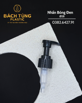 Nhấn Bóng Màu Đen Thân Có Trợ Lực