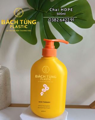 500ML YELLOW HDPE BOTTLE – COMPATIBLE WITH FI33 CAPS