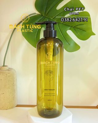 PET BOTTLE 800ML – AMBER COLOR