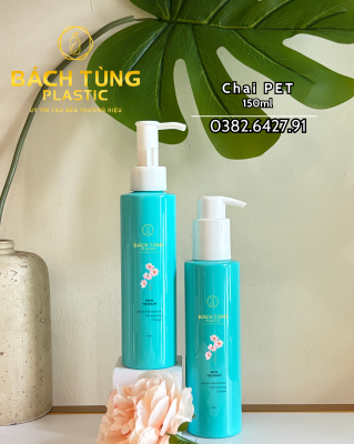 150ML PET ROUND SLIM BOTTLE – CUSTOM COLORS