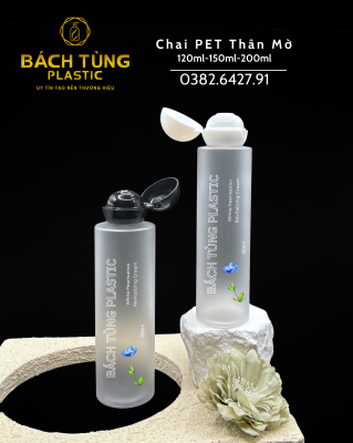 FROSTED PET BOTTLES – 120ML | 150ML | 200ML