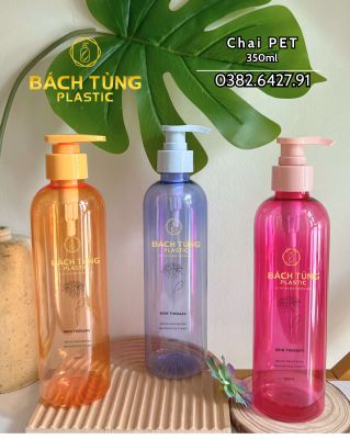 PET BOTTLE 350ML – ROUND BULGE DESIGN