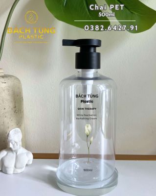 PET BOTTLE 500ML – CLEAR – FI28 NECK