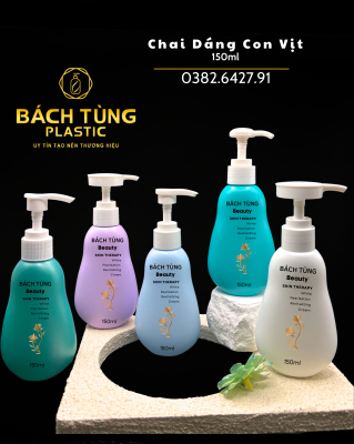  150ML DUCK-SHAPED HDPE BOTTLE – CUTE, TRENDY & AVAILABLE IN MULTIPLE COLORS