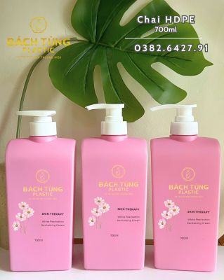 HDPE BOTTLE 700ML – PINK – COMPATIBLE WITH FI33 PUMPS