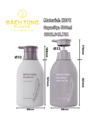 500 ml HDPE Bottles 
