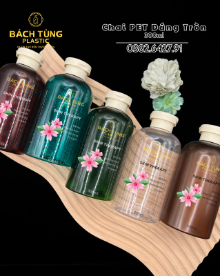Chai PET Dáng Tròn