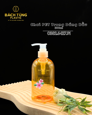 Chai PET Trong Dáng Bầu (2)