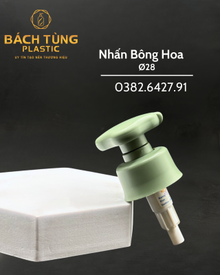 Nhấn Bông Hoa - FI28 - Màu Xanh Lá