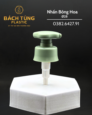 Nhấn Bông Hoa - FI28 - Màu Xanh Lá