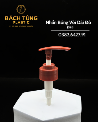 Nhấn Bóng Vòi Dài Màu Đỏ - FI28