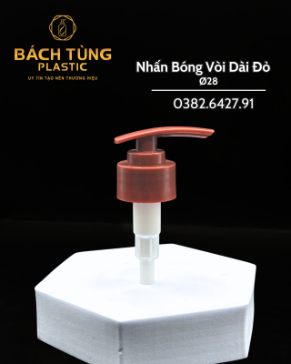Nhấn Bóng Vòi Dài Màu Đỏ - FI28
