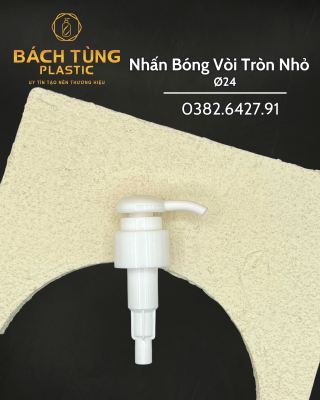 Nhấn FI 24 Bóng Đầu Vòi Tròn nhỏ - Màu Trắng