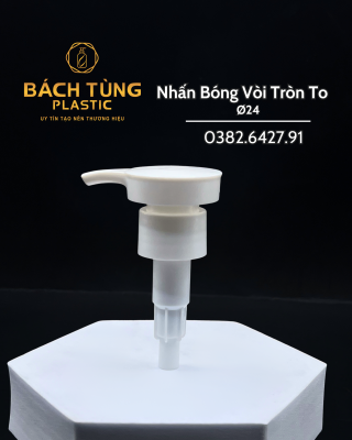 Nhấn FI24 Bóng Đầu Vòi To - Màu Trắng - FI24