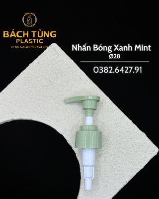 Nhấn Bóng Màu Xanh Mint FI28