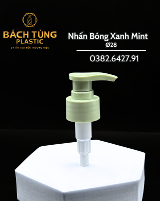 Nhấn Bóng Màu Xanh Mint FI28