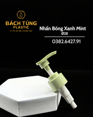 Nhấn Bóng Màu Xanh Mint FI28