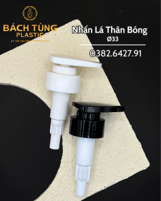 Nhấn Lá - FI33 - Màu Trắng | Đen