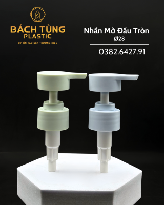 Nhấn thân mờ - đầu tròn FI28 - Xanh Lá | Xanh Dương