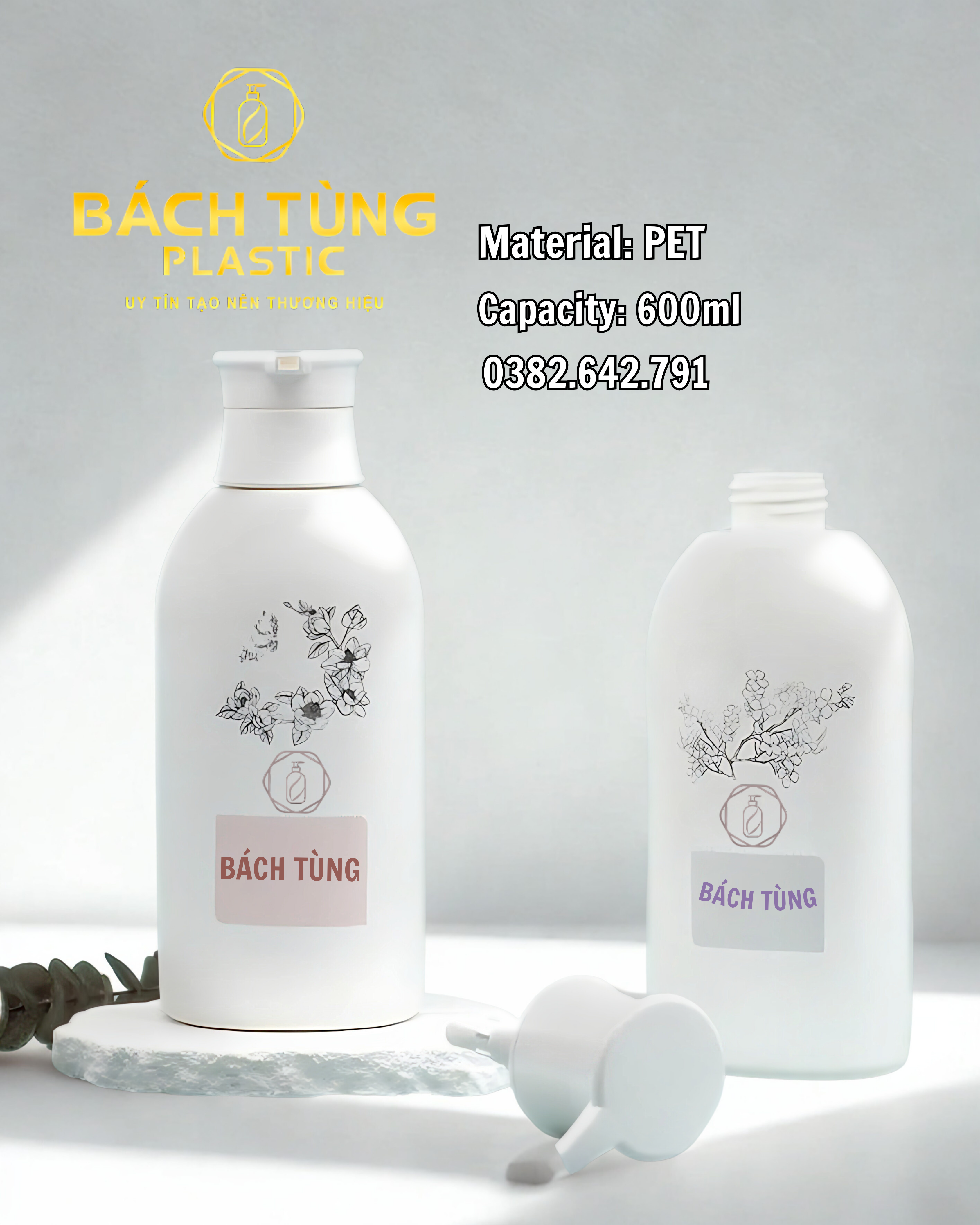 Chai Nhựa PET 600 ml