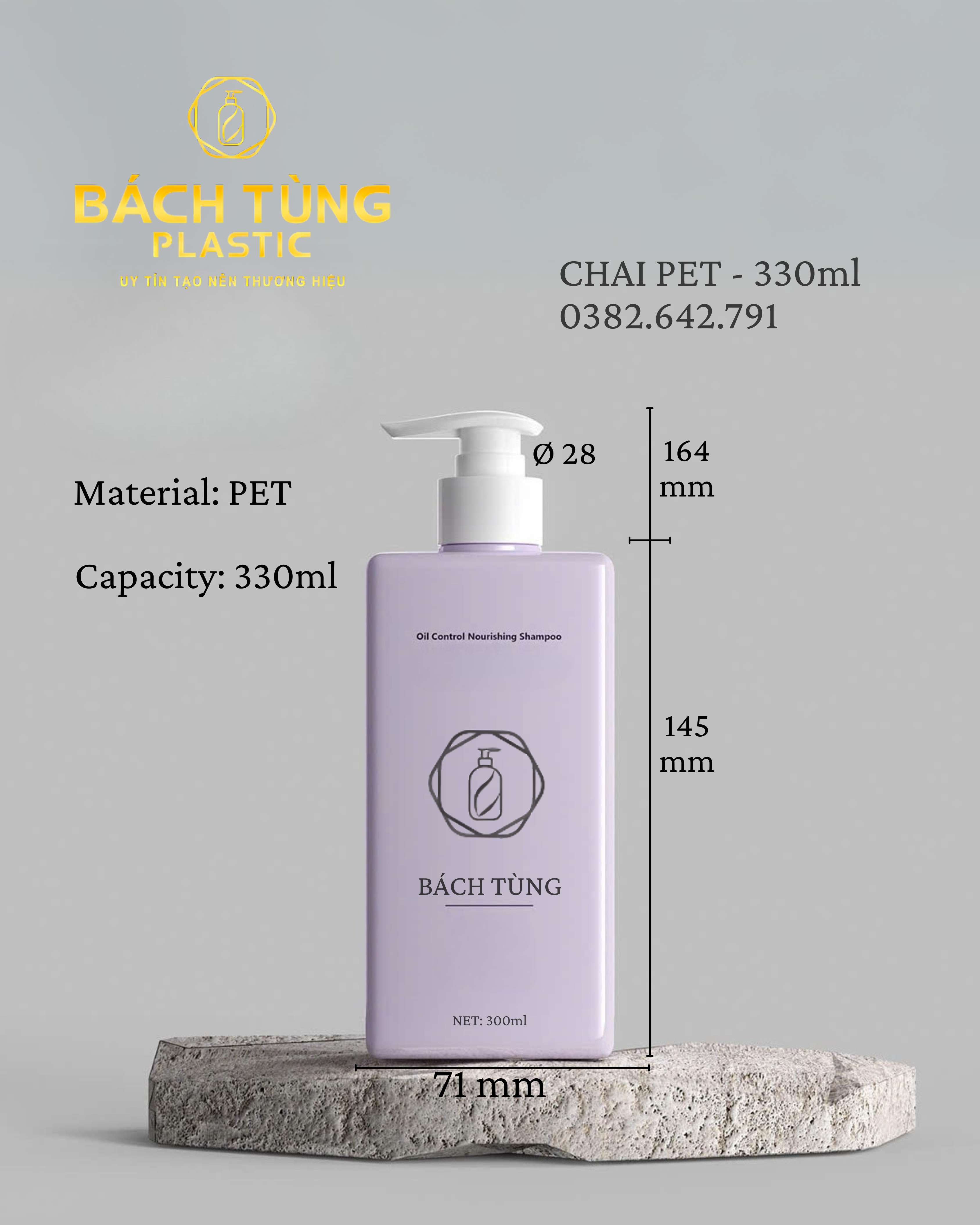 Chai PET OmniTouch 330 – Phiên Bản Đa Năng