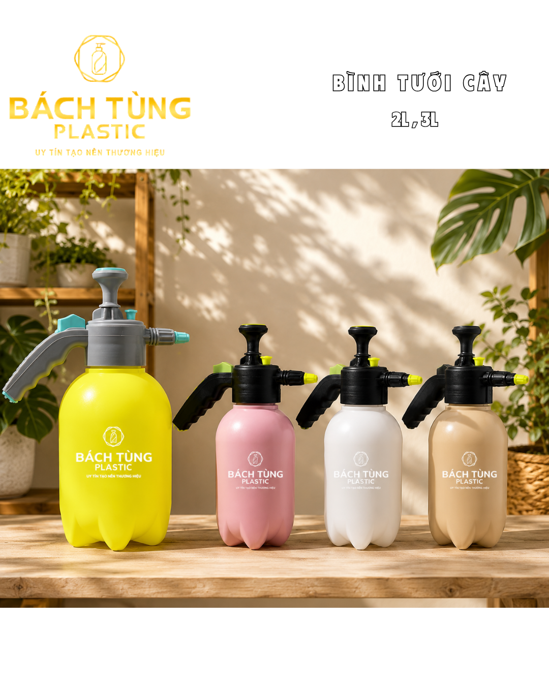 BÌNH XỊT TƯỚI CÂY 2L & 3L