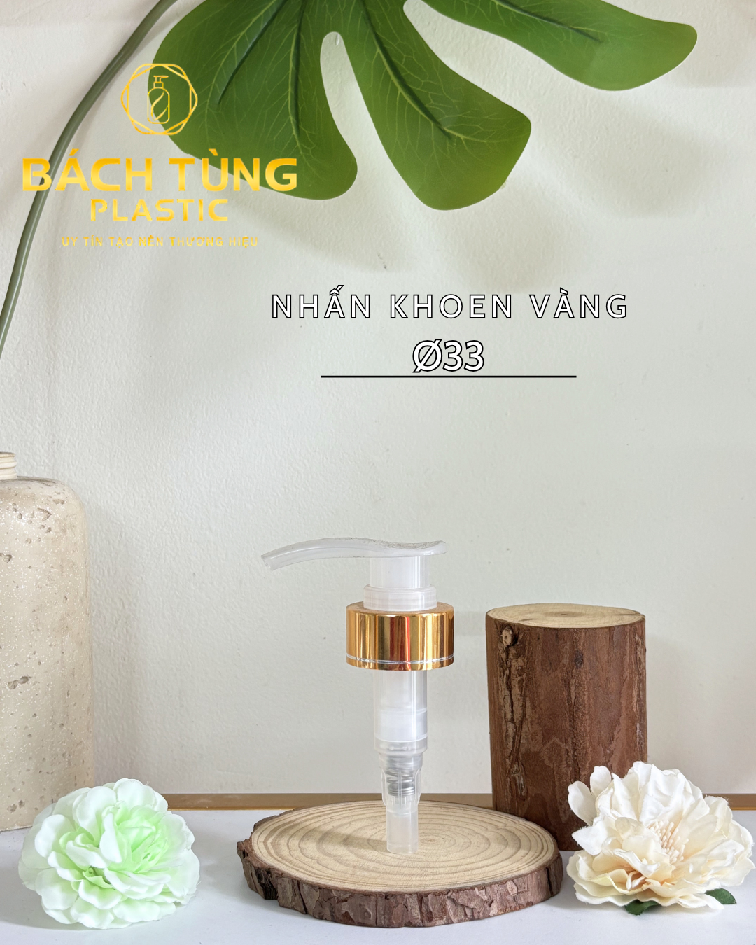 Nhấn Bóng Thân Si Vàng FI33