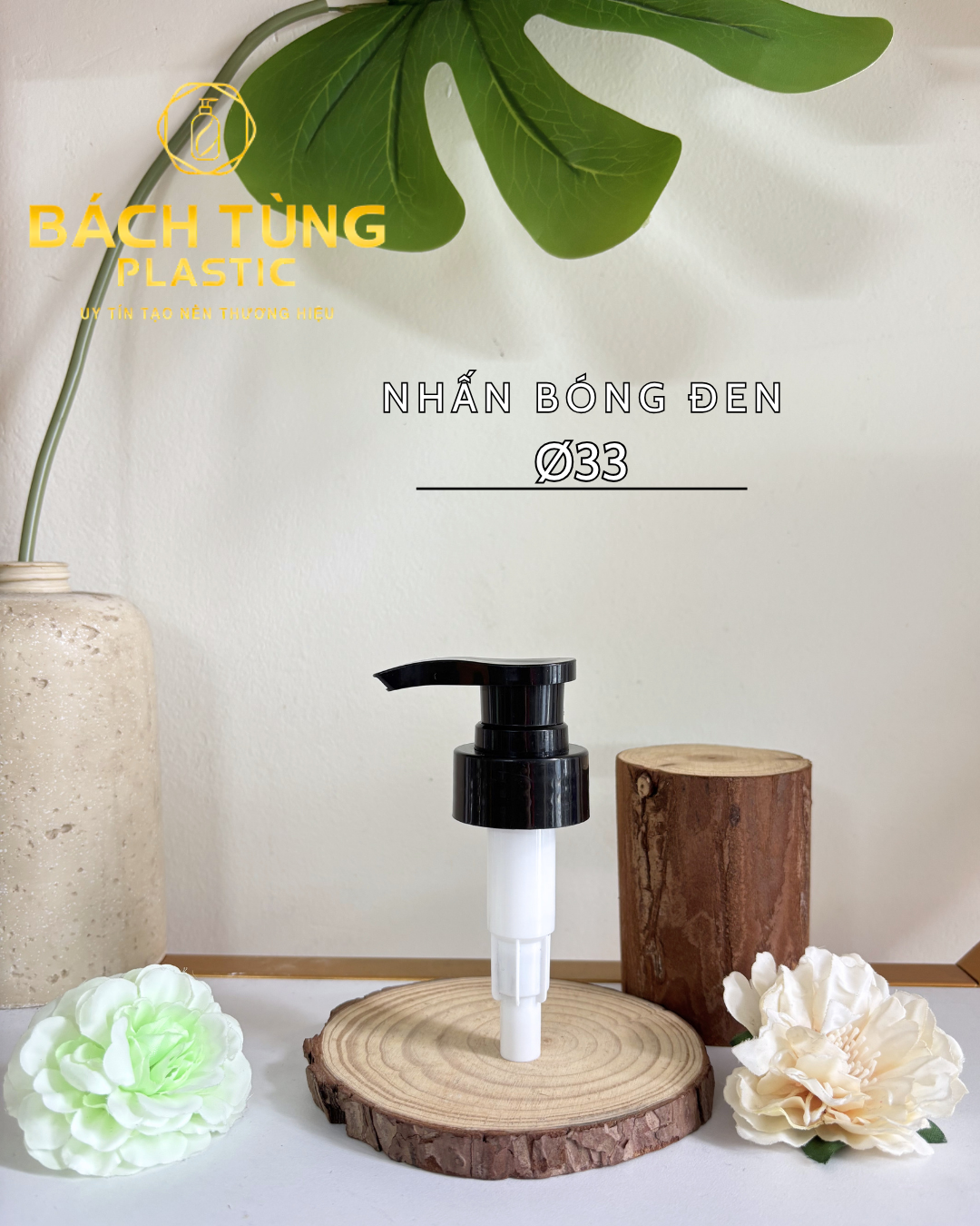 Nhấn - Thân Bóng. - Màu Đen – FI33