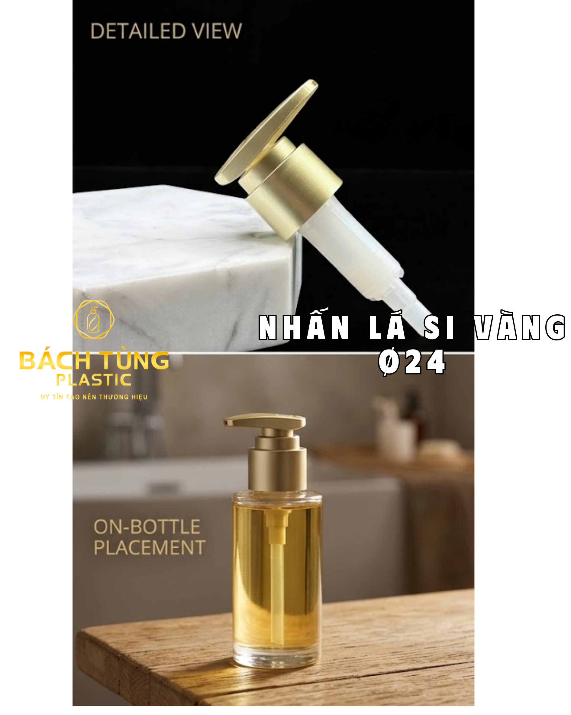 Nhấn Lá Thân Si Vàng – FI24