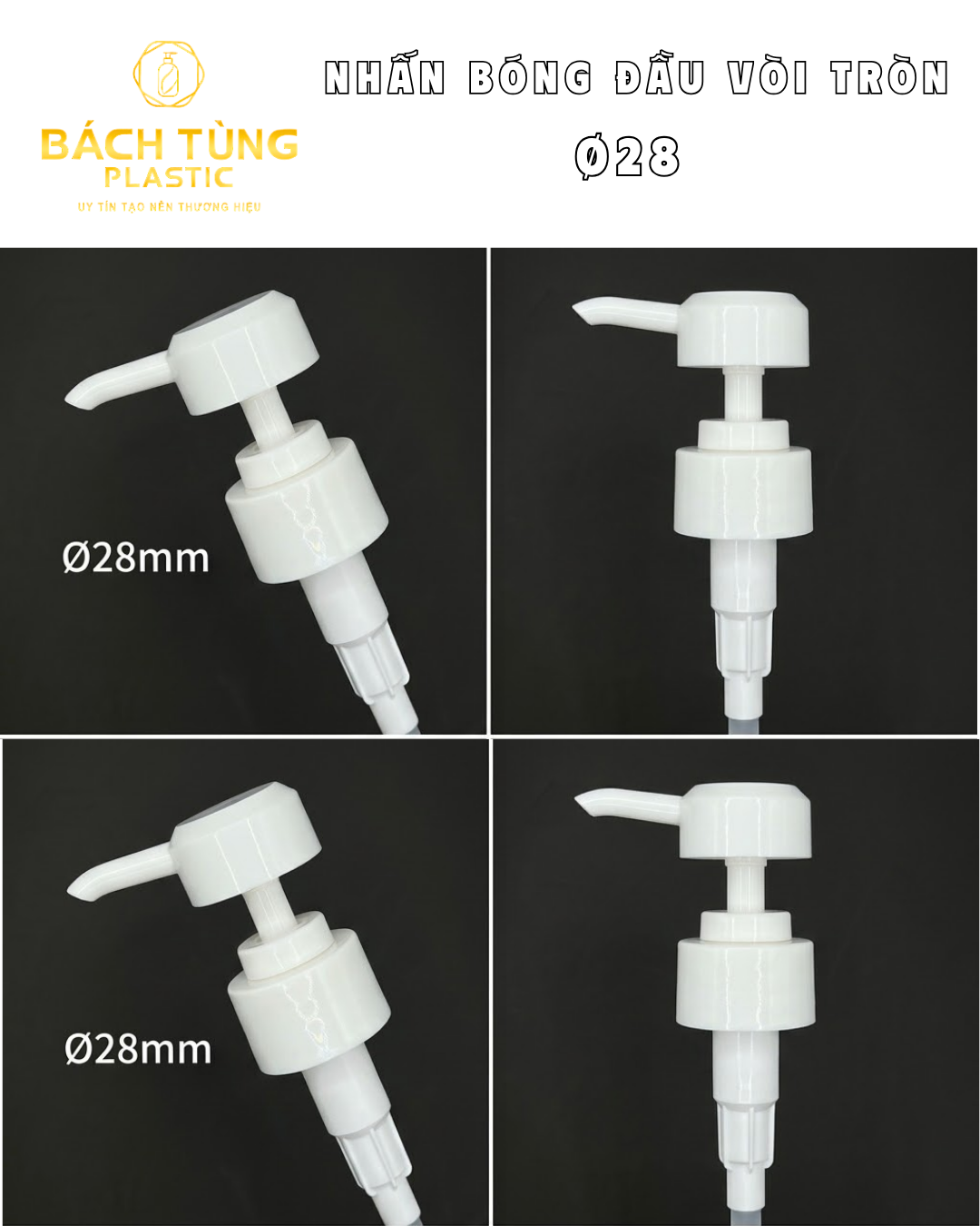 Nhấn Bóng Đầu Vòi Tròn - FI28