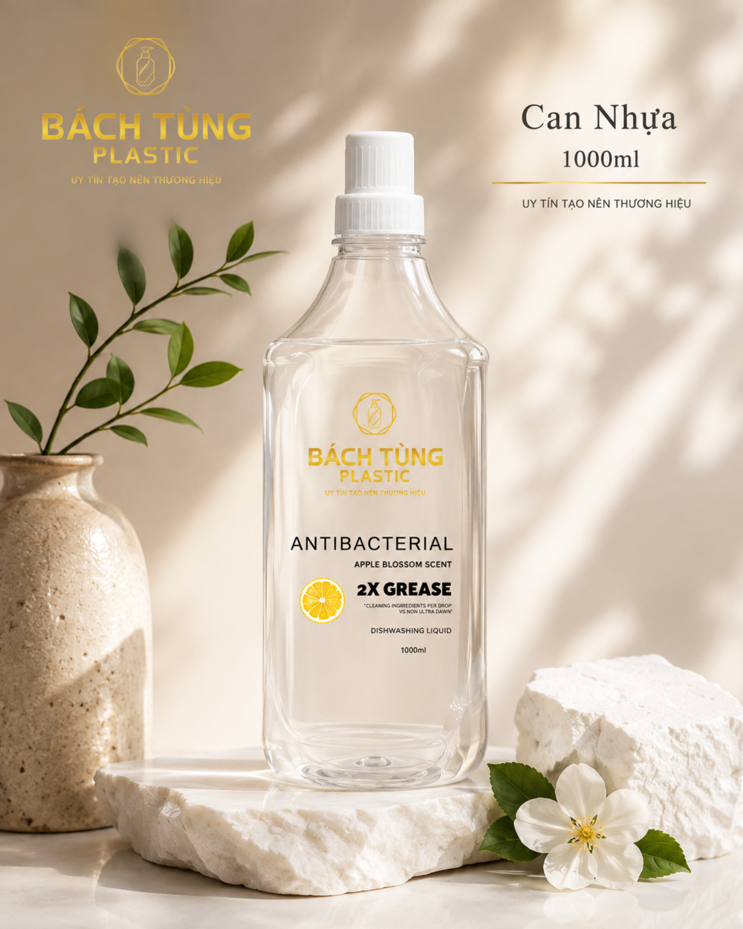 CHAI NHỰA ĐỰNG NƯỚC RỬA CHÉN