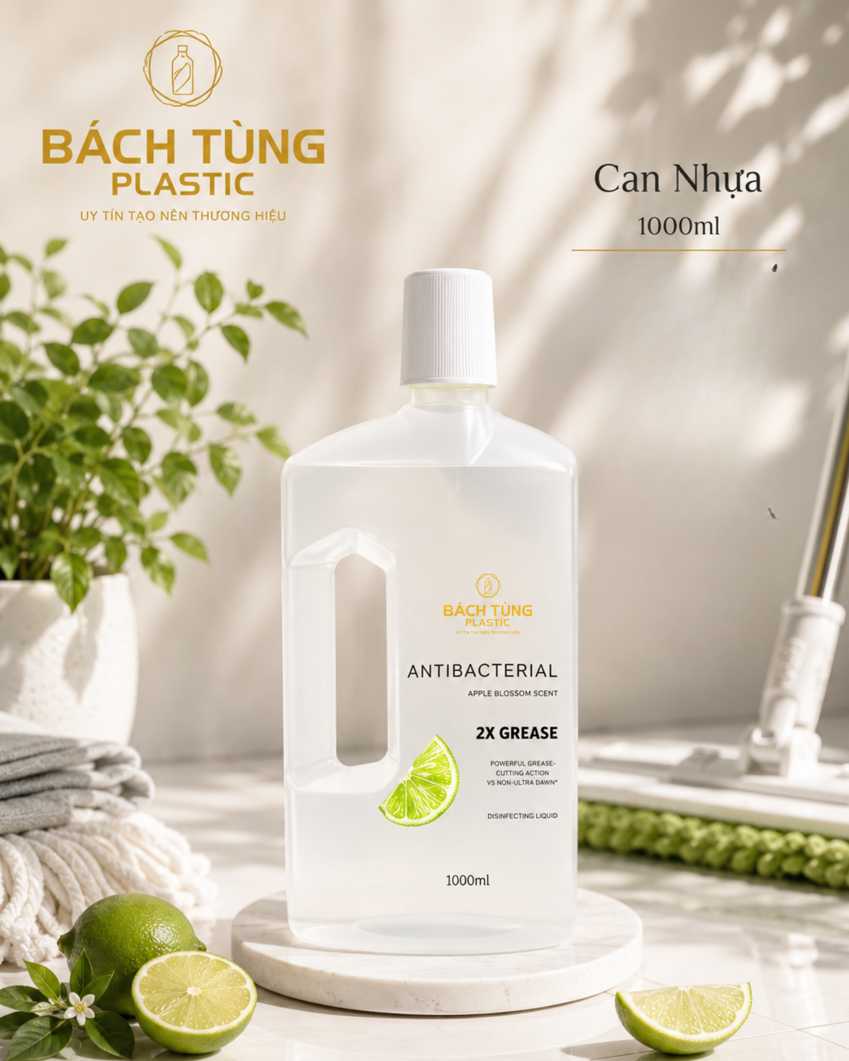 Vỏ Chai Nước Lau Nhà 1000ml