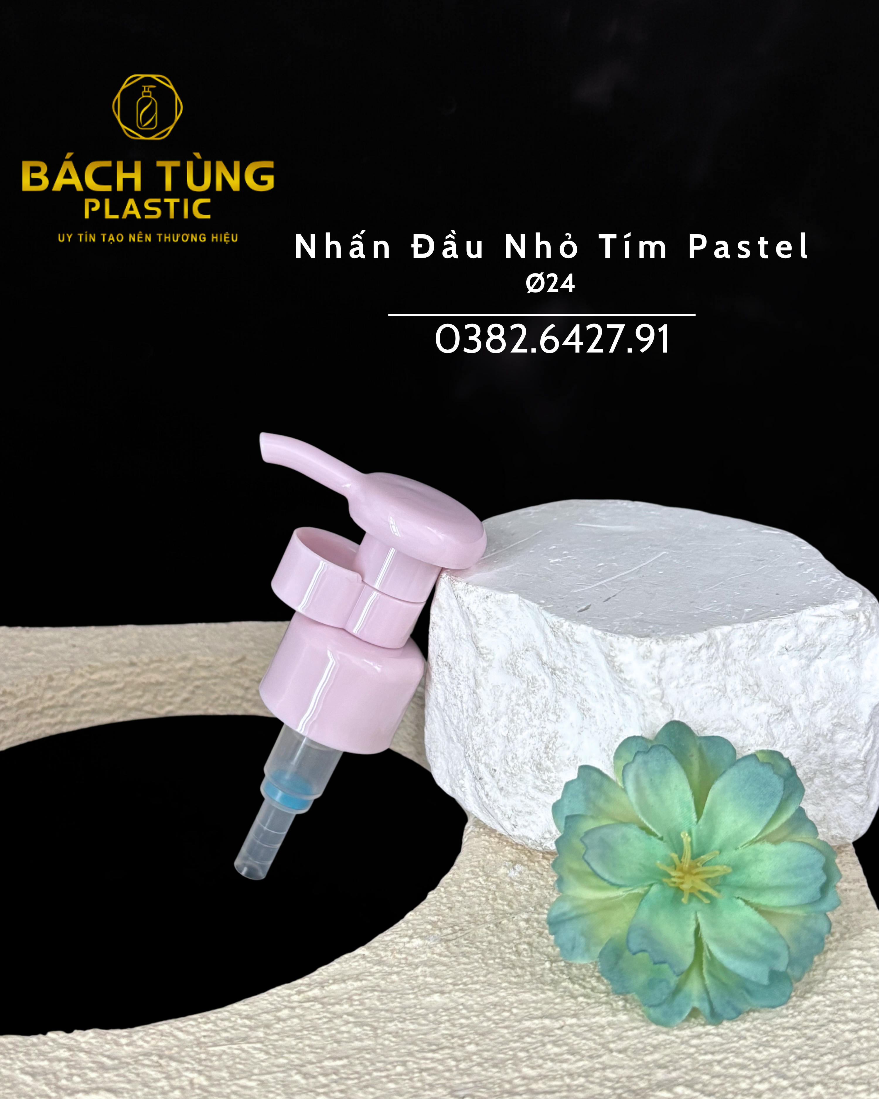 Nắp Nhấn Tím Đầu Nhỏ Có Khoá Chống Tràn – FI 24