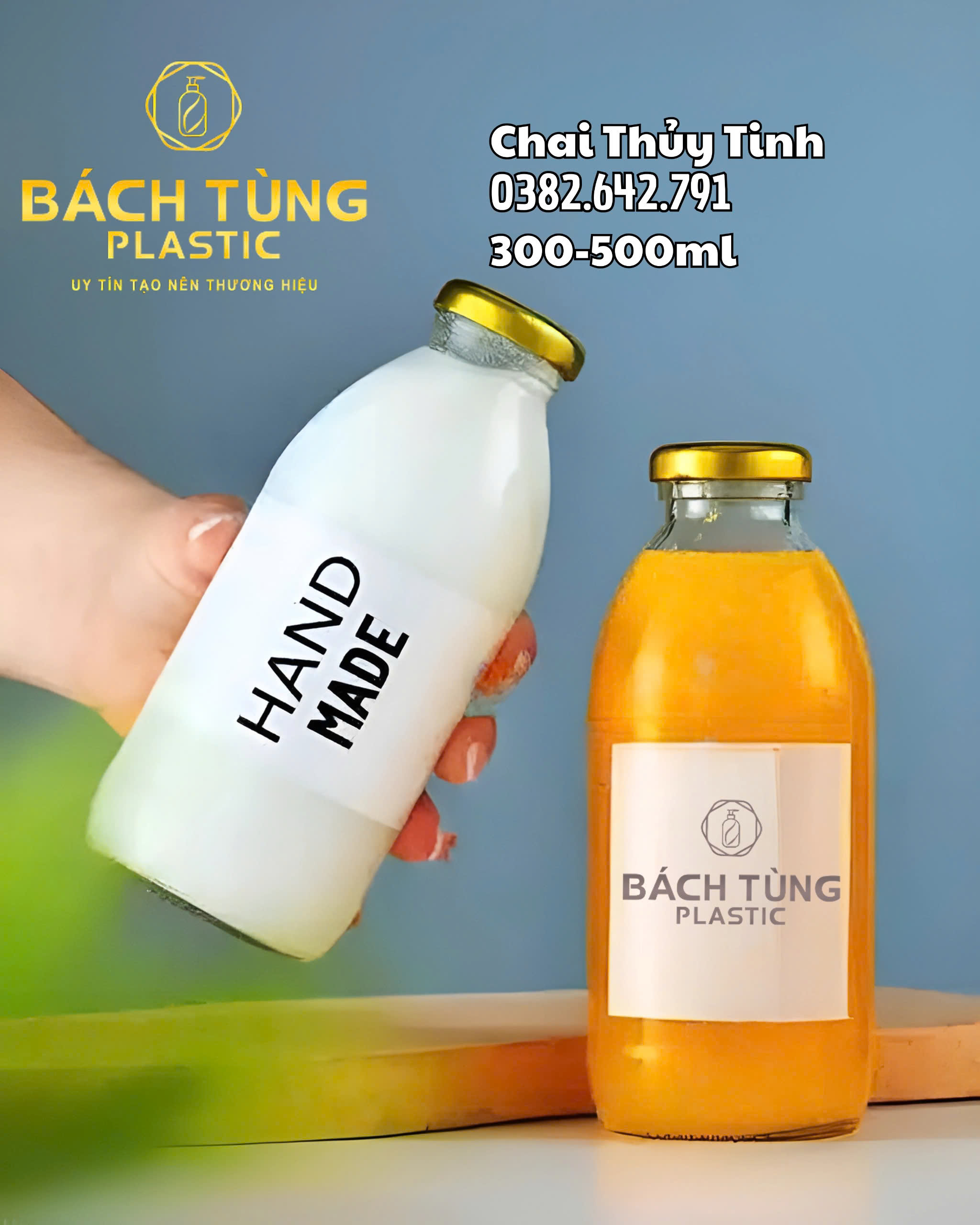 CHAI THỦY TINH SỮA