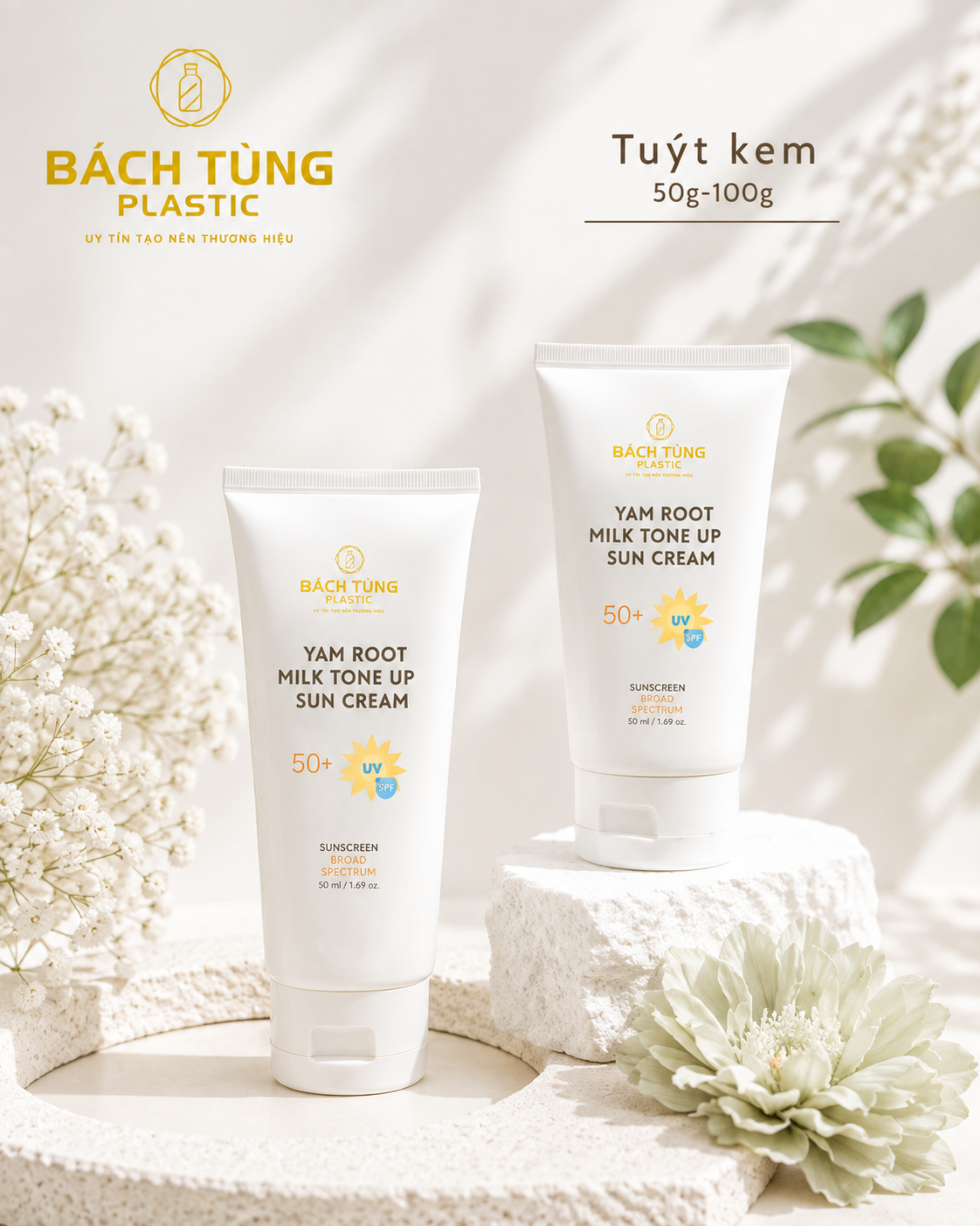 TUÝP KEM TRẮNG SỨ 