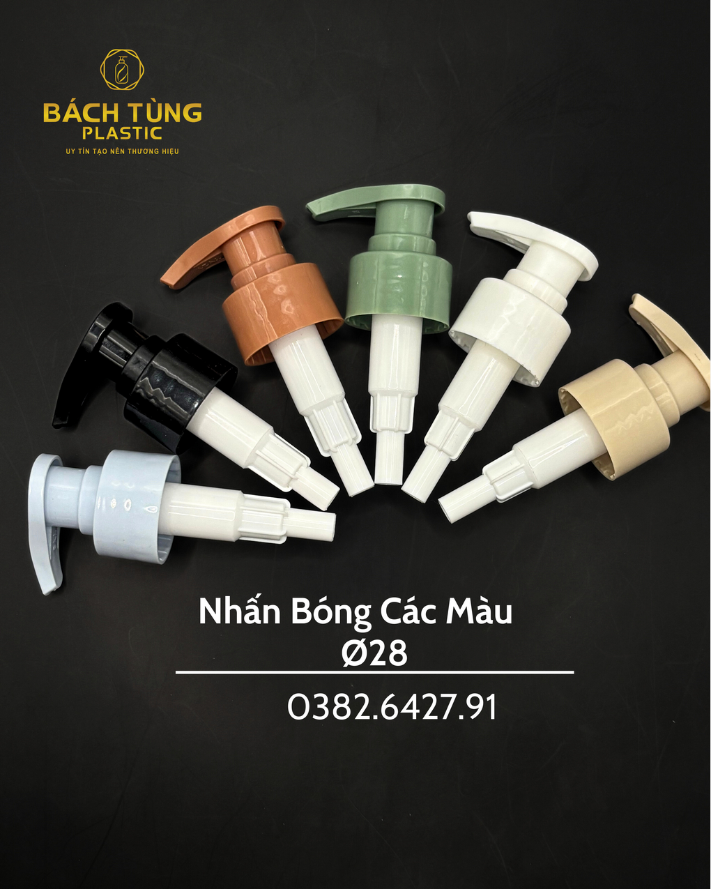 Nhấn FI28 Bề Mặt Bóng – Nhiều Màu