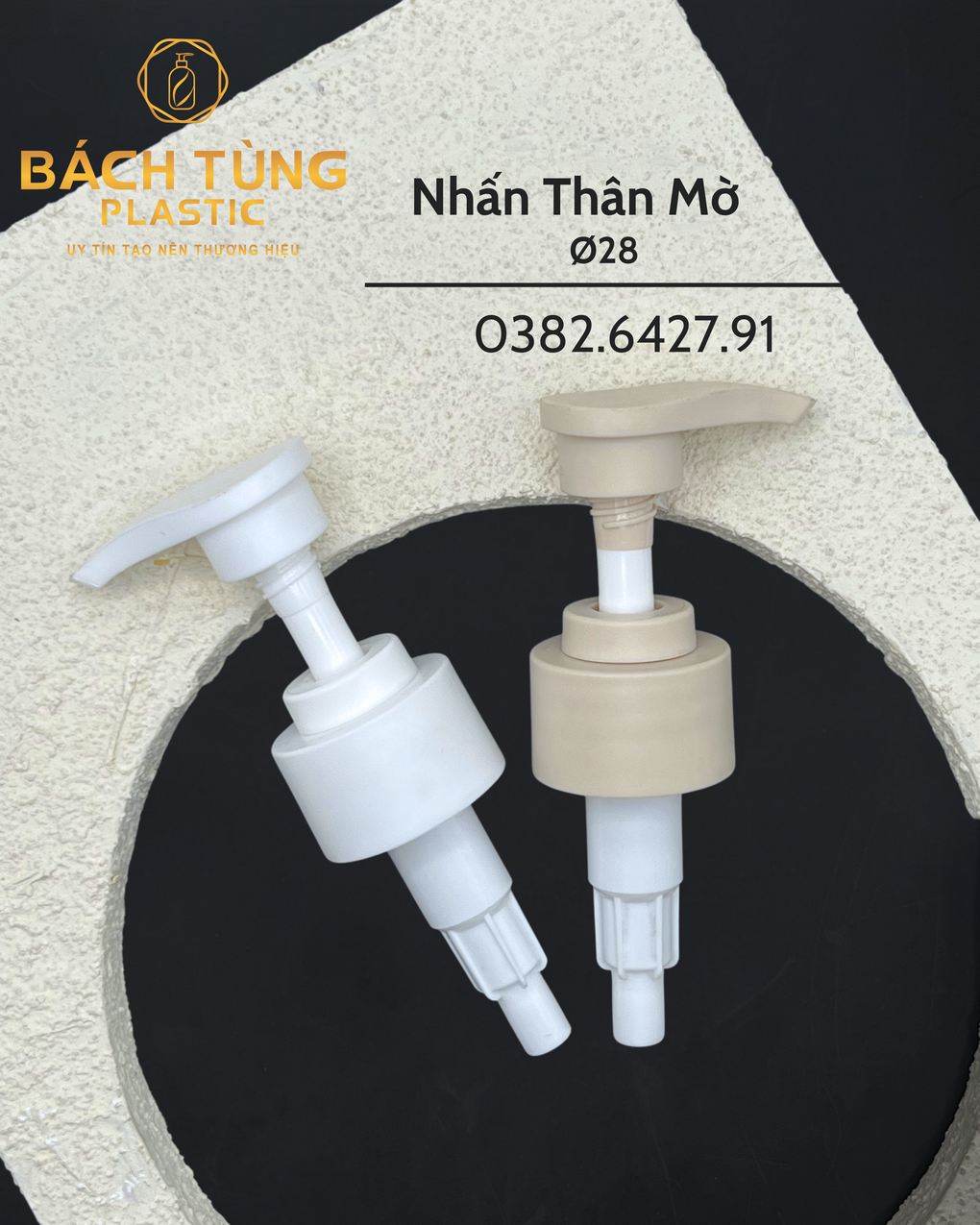 Nhấn Thân Mờ - FI28 - Trắng | Be