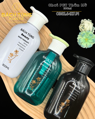  CHAI PET 300ML KẾT HỢP NẮP TO 