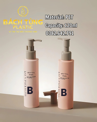 Bộ 2 Chai Nhựa PET 120 ml