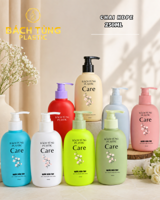 CHAI HDPE DÁNG BẦU 250ML