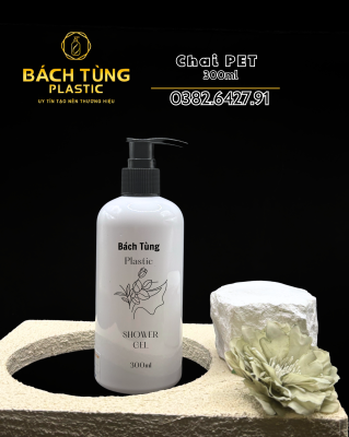 Chai PET trắng sữa 300ml